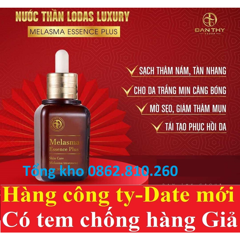 Serum Nám Lodas melasma Esence Plus nước thần Đan thy 30ML 10ml