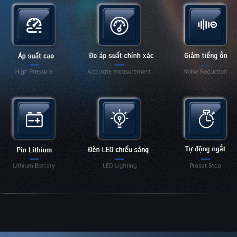 Bơm điện mini ô tô xe máy