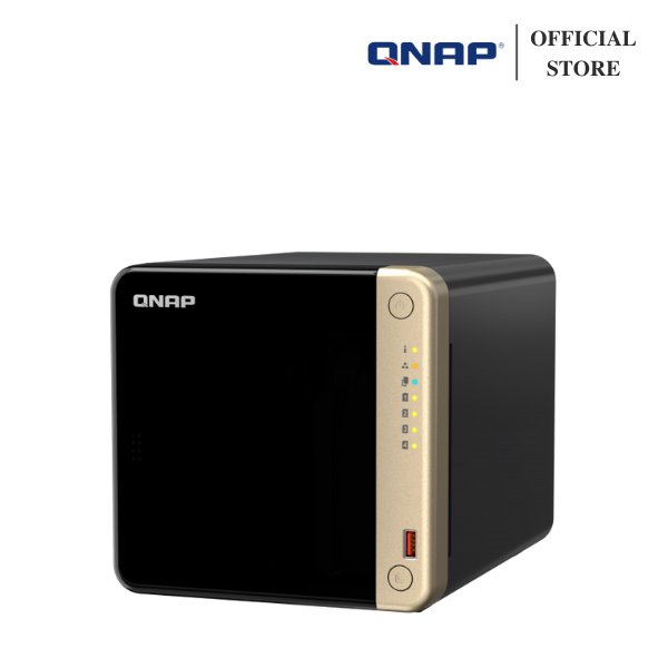 Combo Thiết bị lưu trữ NAS QNAP TS-464-4G + Ổ cứng HDD Seagate IronWolf