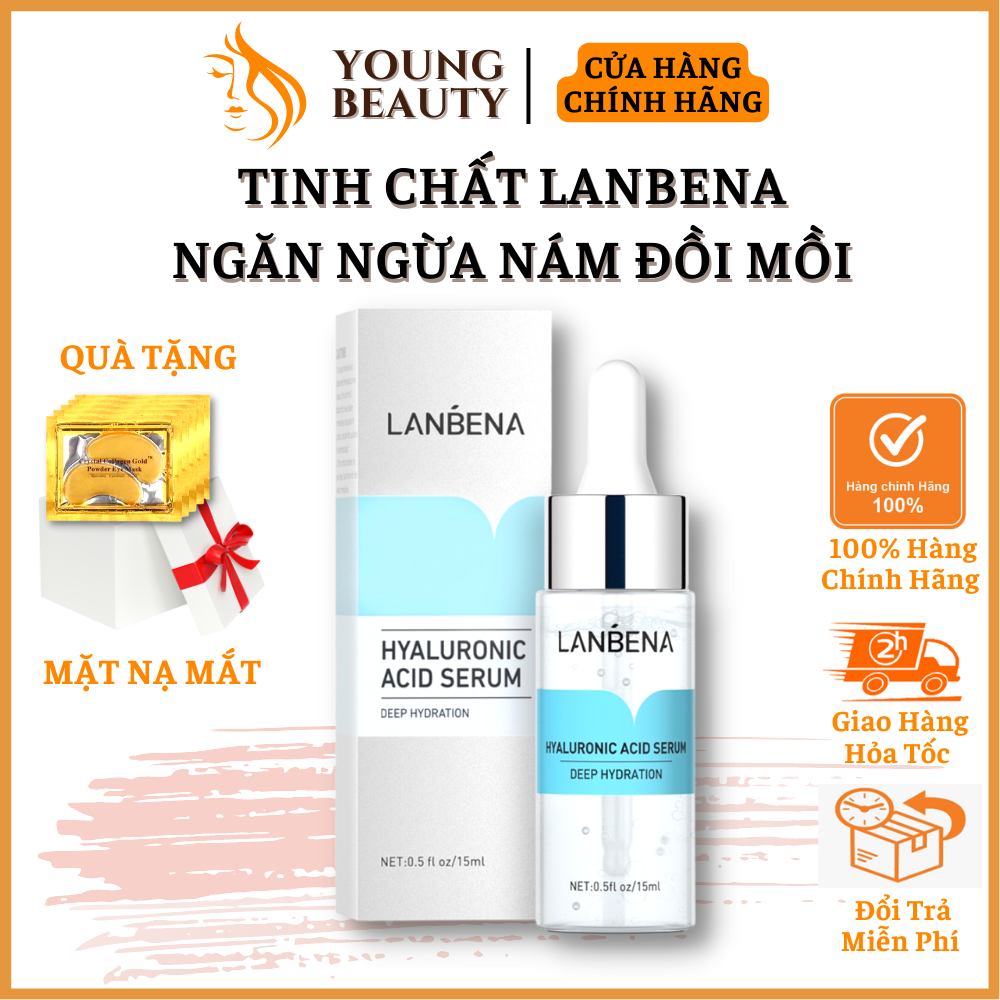 Tinh chất LANBENA ngăn ngừa nám đồi mồi - Serum chăm sóc da, mờ đồi mồi, sạm nám, tàn nhang - YOUNG BEAUTY