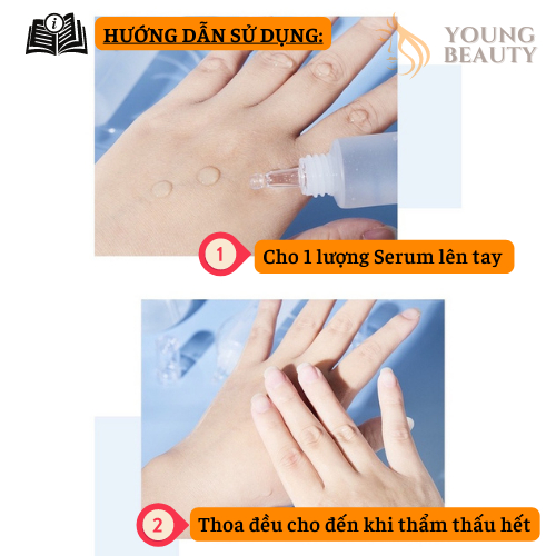 Kem dưỡng da tay YINBA chứa Hyaluronic Acid - Kem dưỡng ẩm giúp làm trắng da, mờ thâm - YOUNG BEAUTY