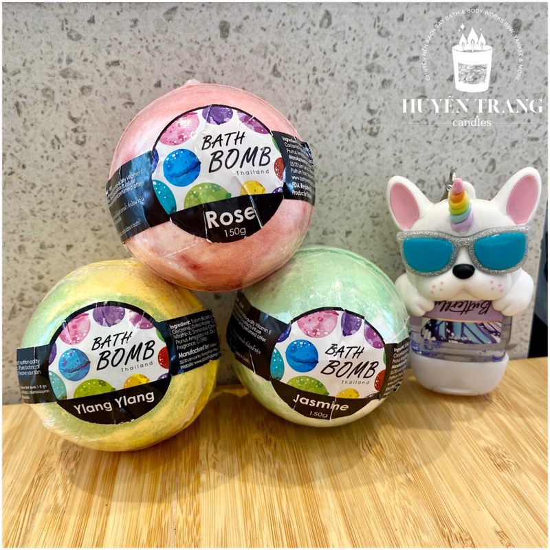 Bath bomb / Viên sủi bồn tắm hãng Saboo Thái Lan 150gr