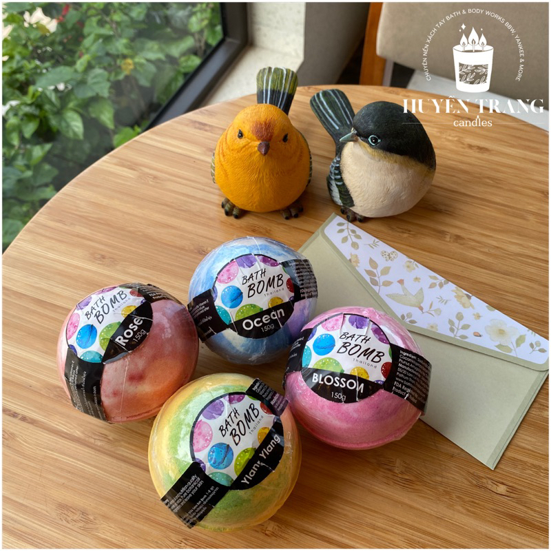Bath bomb / Viên sủi bồn tắm hãng Saboo Thái Lan 150gr