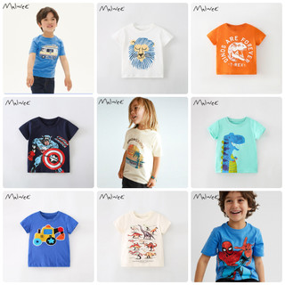 TH43 áo thun hè ngắn tay của Malwee và Jumping Bean cho bé trai