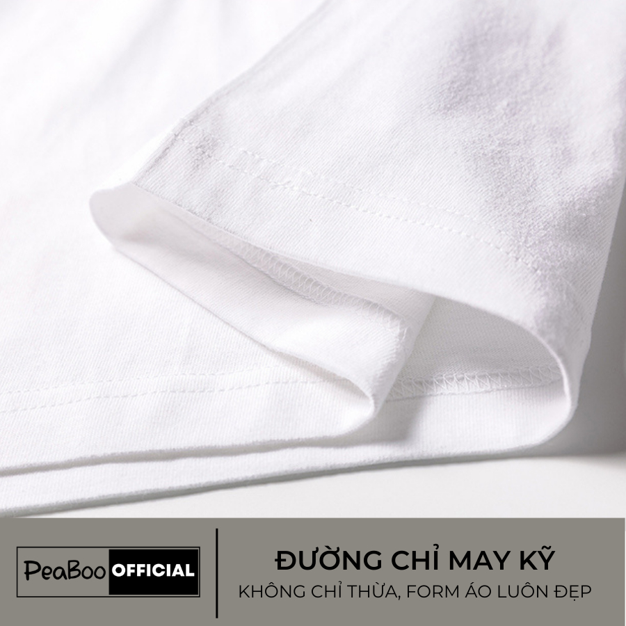 [Mã BMLT35] Áo Phông Polo Unisex PEABOO Mã PL RUBIC Local Brand Form Rộng Cổ Phối Màu Đẹp Chất Cotton Nam Nữ | BigBuy360 - bigbuy360.vn