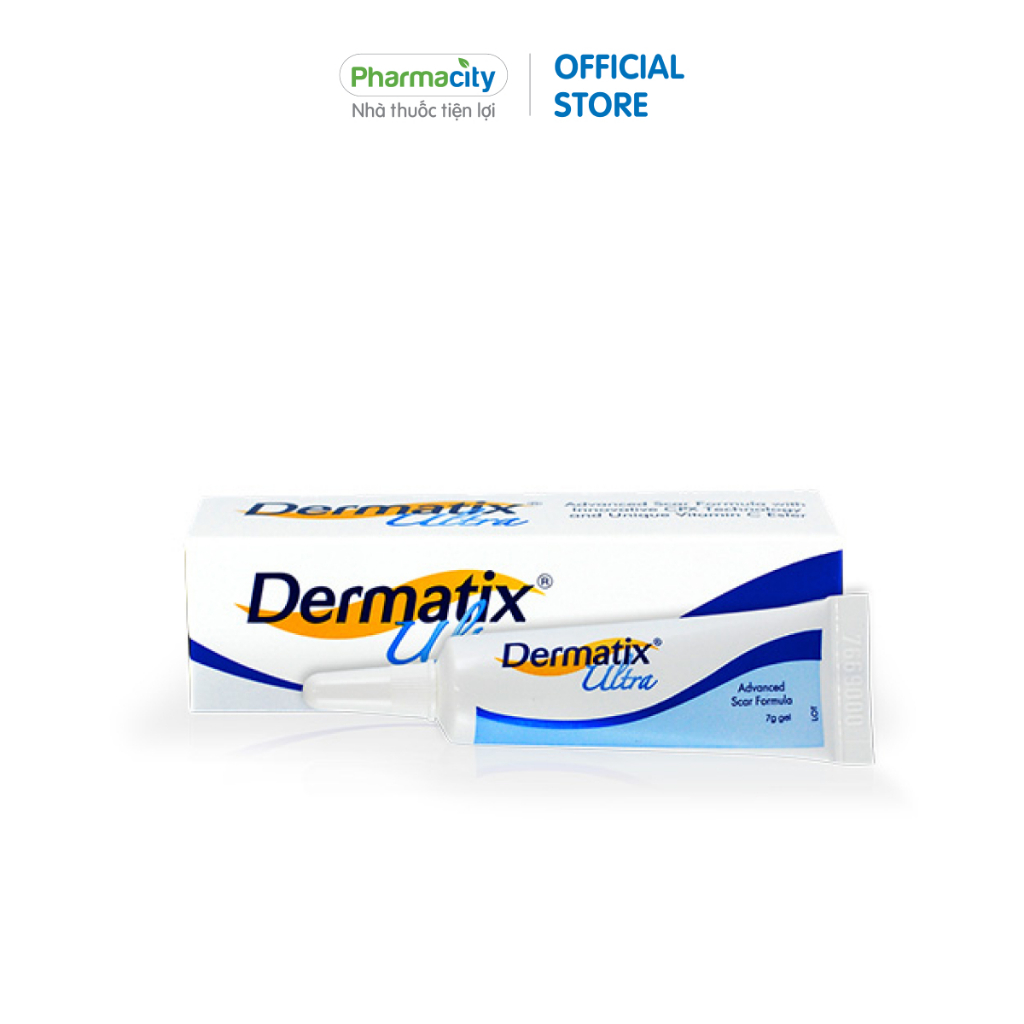 Gel Dermatix Ultra hỗ trợ dưỡng da giúp da lành sẹo (Tuýp 7g)