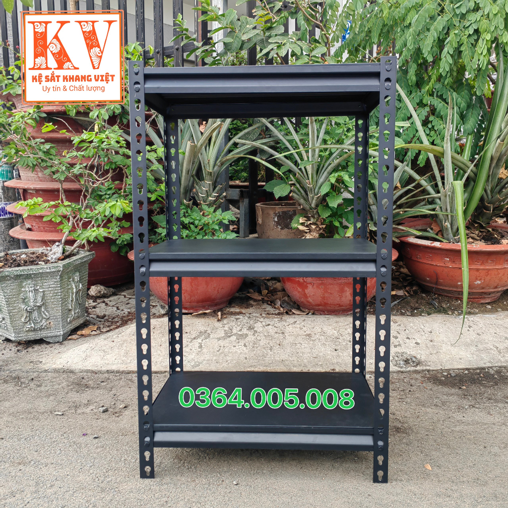 {HÀNG CAO CẤP} Kệ nhà bếp, Kệ để lò vi sóng, Kệ để đồ đa năng không cần ốc vít - Dài 60cm x Rộng 40cm x Cao 1m x 3 tầng