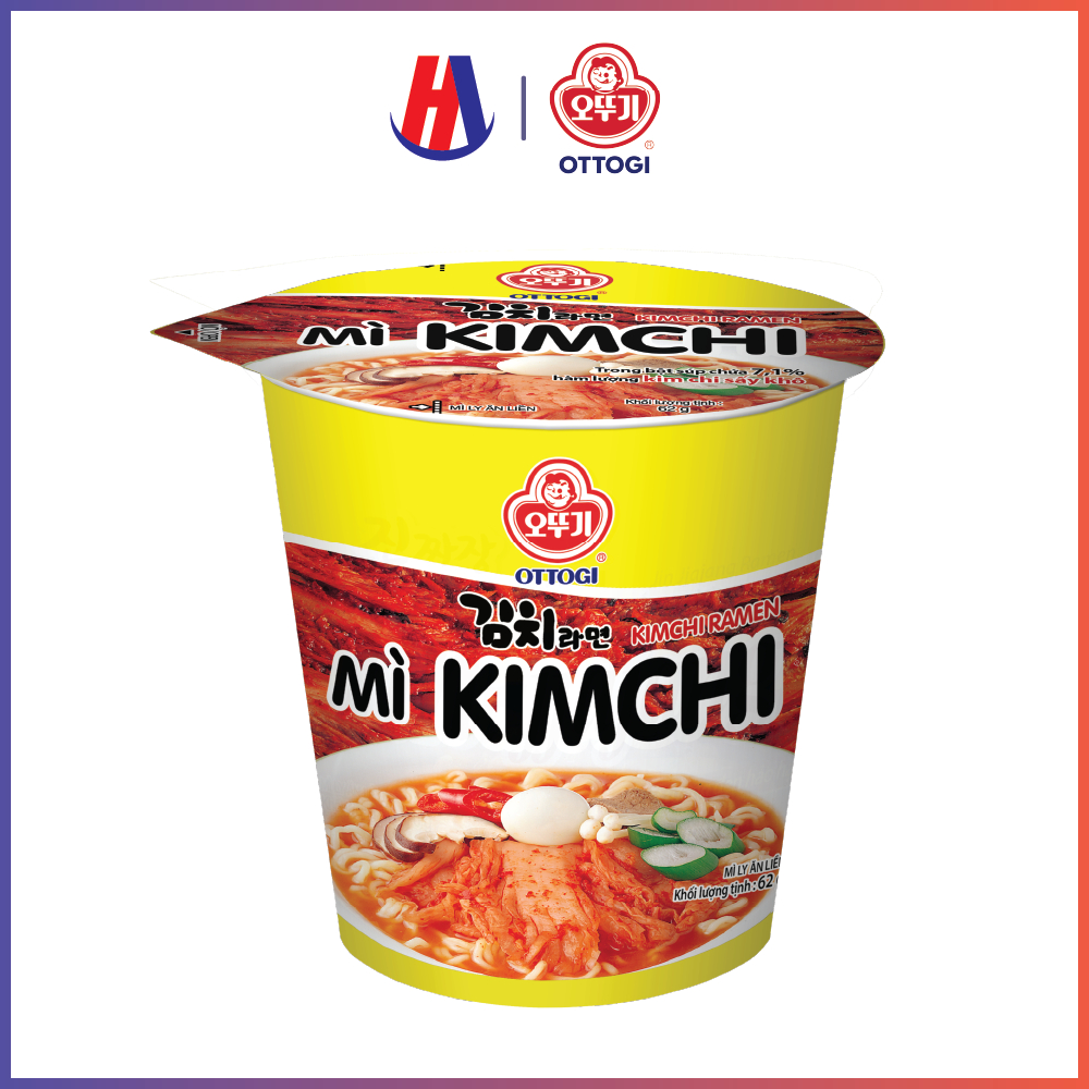 Mì ly kim chi Ottogi 62g