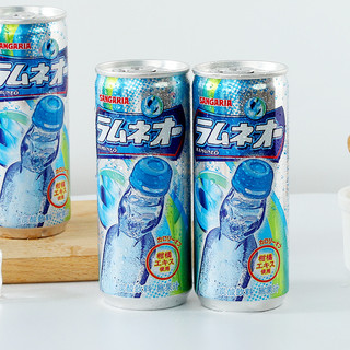 Lon lẻ soda vị tự nhiên Sangaria Ramune 250g