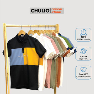 Áo Polo Nam Chulio Cotton Cá Sấu Co Dãn Thoáng Mát