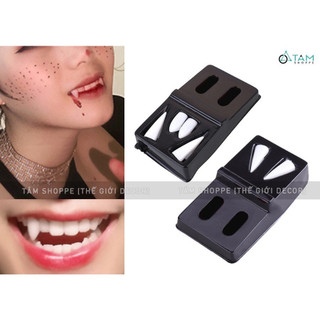 Bộ răng nanh ma cà rồng nhựa