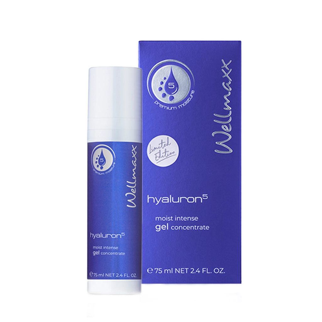 Gel dưỡng Wellmaxx Hyaluron5 Anti-Age Moist Intense Gel Concentrate cấp ẩm 75ml