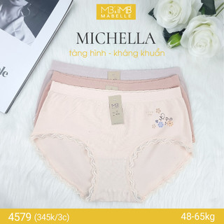  Quần lót nữ cotton kháng khuẩn cao cấp MB 4579 set túi 3 chiếc