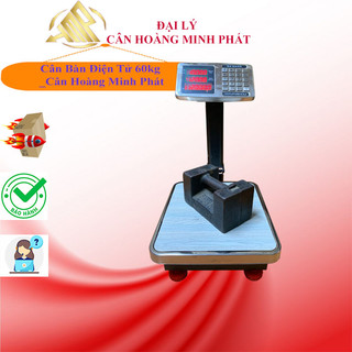 Cân Điện Tử Tính Tiền 60kg/10g Bawng BW615.Bảo Hành 24 Tháng [ Hàng Đài Loan ]