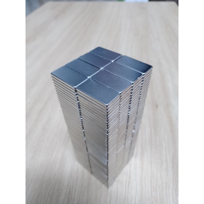 (SIÊU GIẢM GIÁ) Combo 10 viên nam châm 20x10x2mm chuẩn kích thước lực hút siêu mạnh