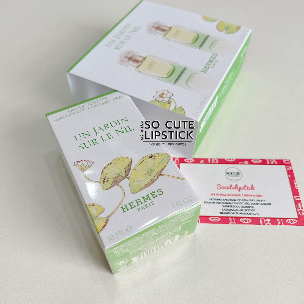 Nước hoa Heermes Un Jardin Sur Le Nil hương sen thuần tinh khiết - EDT 30ml