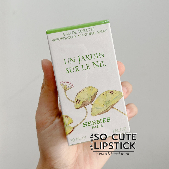 Nước hoa Heermes Un Jardin Sur Le Nil hương sen thuần tinh khiết - EDT 30ml