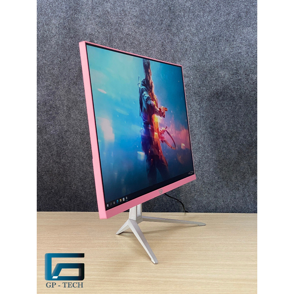 Màn hình LCD 24 inch VSP V2408S FHD 75Hz VA/ IPS loa tích hợp Gaming Chính Hãng - 24" 24in Màu Hồng. Xanh, Trắng, Đen