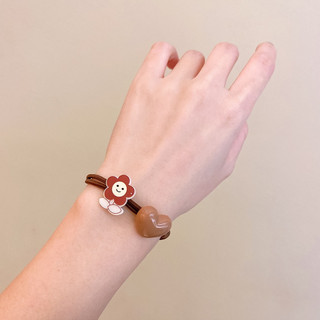 Thun buộc tóc kèm icon dễ thương cute