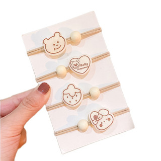 Thun buộc tóc kèm icon dễ thương cute