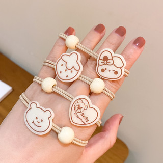 Thun buộc tóc kèm icon dễ thương cute
