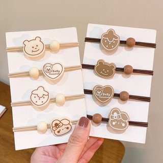 Thun buộc tóc kèm icon dễ thương cute