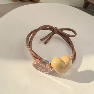 Thun buộc tóc kèm icon dễ thương cute