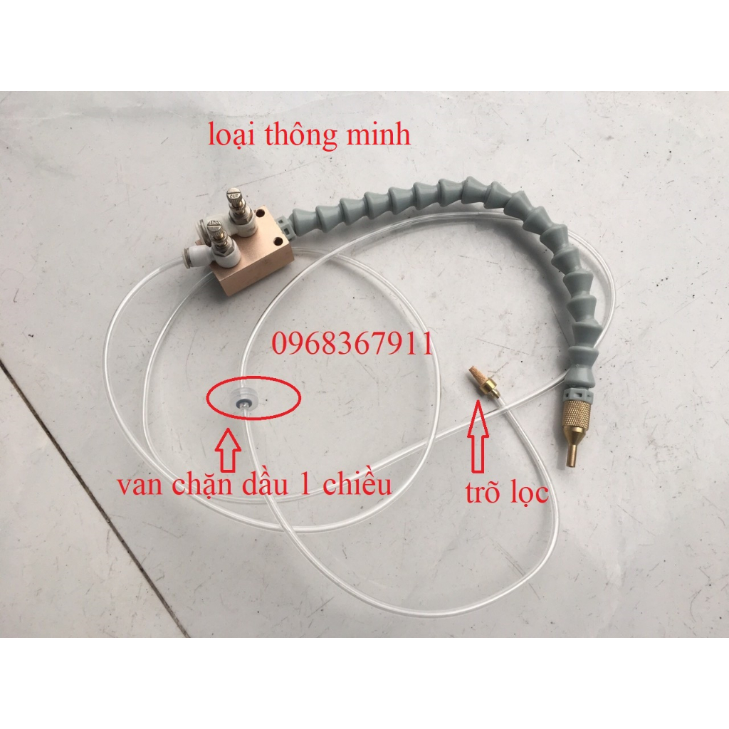 Vòi phun dầu phổ thông, thông minh, cao cấp làm mát máy cắt, máy phay