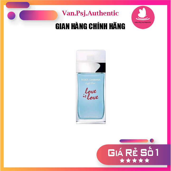 NƯỚC HOA DOLCE LIGHT BLUE LOVE IS LOVE TỰ CHIẾT 10ML