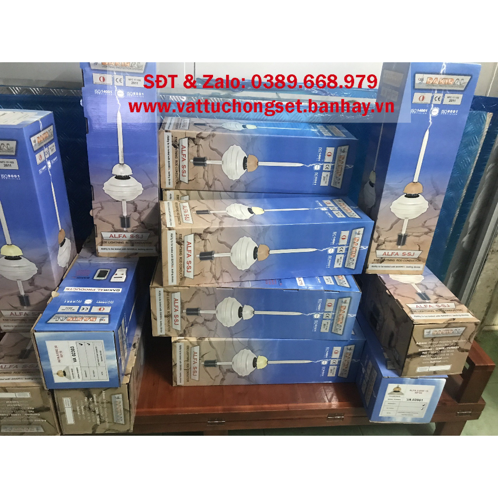 Kim thu sét Bakiral ALFAS ESE15, ESE 30