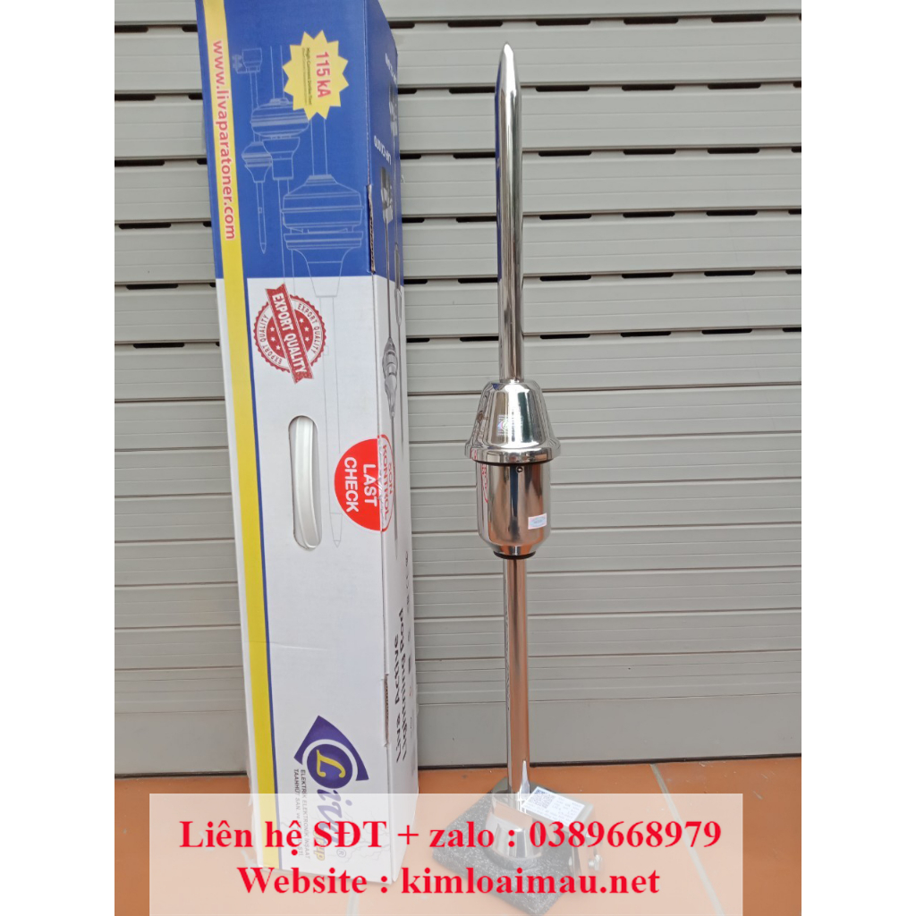 Kim Thu Sét Liva LAP CX 040 bán kính bảo vệ 61 mét