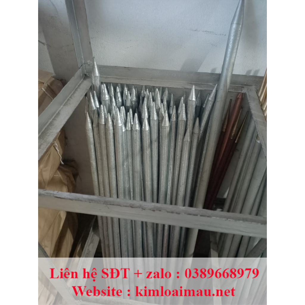 Kim Thu Sét Mạ Kẽm Nhúng Nóng Phi 16 Dài 1m