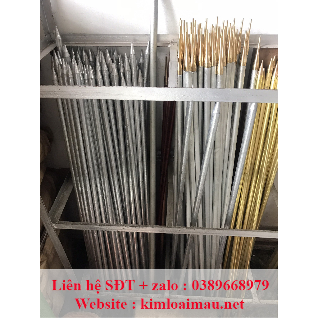 Kim Thu Sét Mạ Kẽm Nhúng Nóng Phi 16 Dài 1m