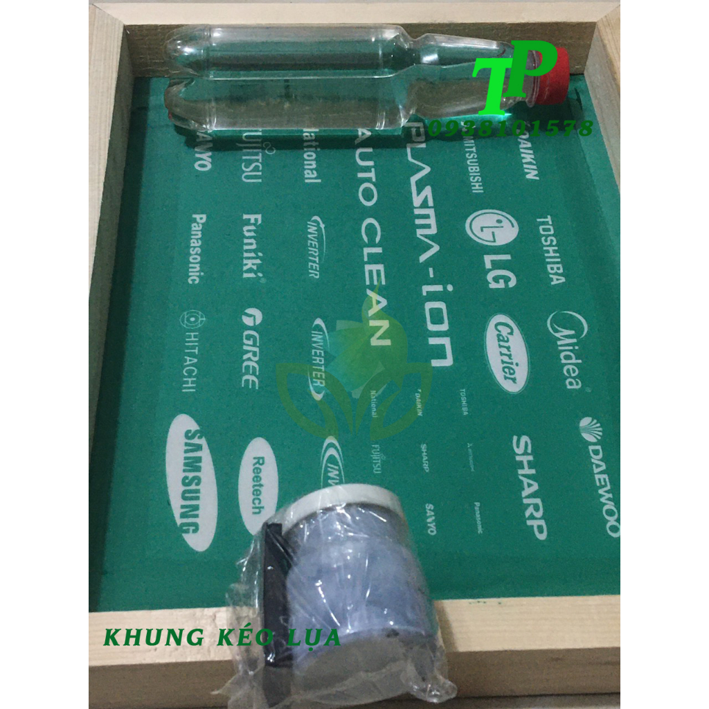 Khung Kéo Lụa Máy Lạnh