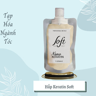 Keratin Tươi Soft Nature Nano Keratin phục hồi tóc nát 120ml