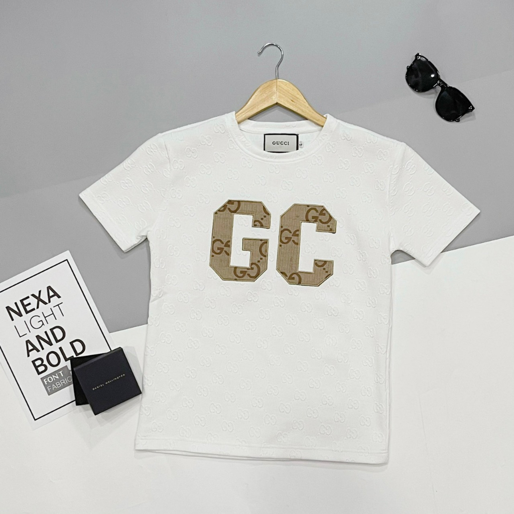 Áo thun dập vân nổi nam CỔ TRÒN tay ngắn in nhiệt họa tiết,vải dày,mẫu mới,chuần form-AHFASHION