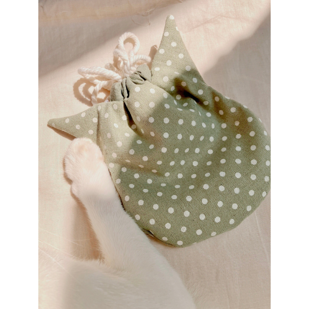 Meow Túi - Túi vải linen mặt mèo - Youth linen