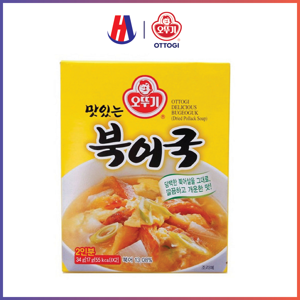Súp Canh Cá Xé Ottogi 34g