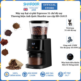 Máy Xay Hạt Cà Phê Espresso Thương Hiệu Shardor BD-CG015 - Bảo Hành Chính Hãng 12 Tháng