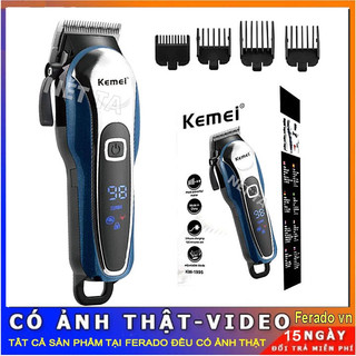 Tông Đơ Cắt Tóc Không Dây Chuyên Nghiệp Kemei KM-1995 Cho Salon 2 Mức Điều Chỉnh Nhiệt,Tông đơ Kemei KM-1991