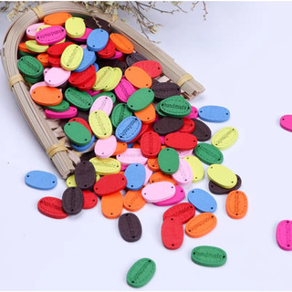 Túi 20 tag gỗ handmade dùng trang trí thủ công