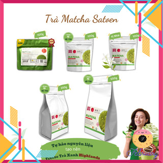 Trà matcha satoen special - premium 100g 250g 500g - trà matcha, trà sữa, trà xanh freeze