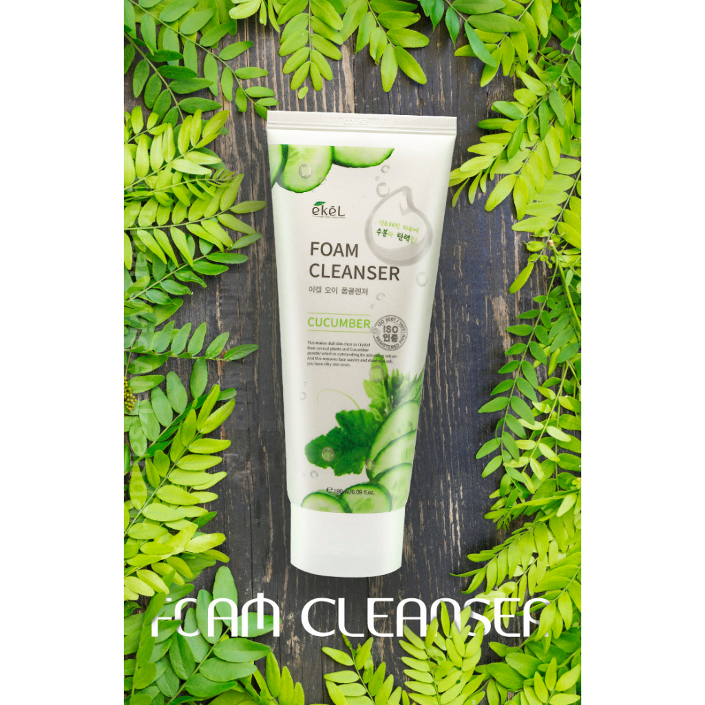 Sữa Rửa Mặt Dưa leo Hàn Quốc Ekel - Ekel Cucumber Foam Cleanser 180ml