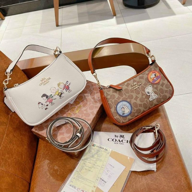 TÚI COACH THUYỀN HỌA TIẾT XINH XẮN FULL BOX SEAL