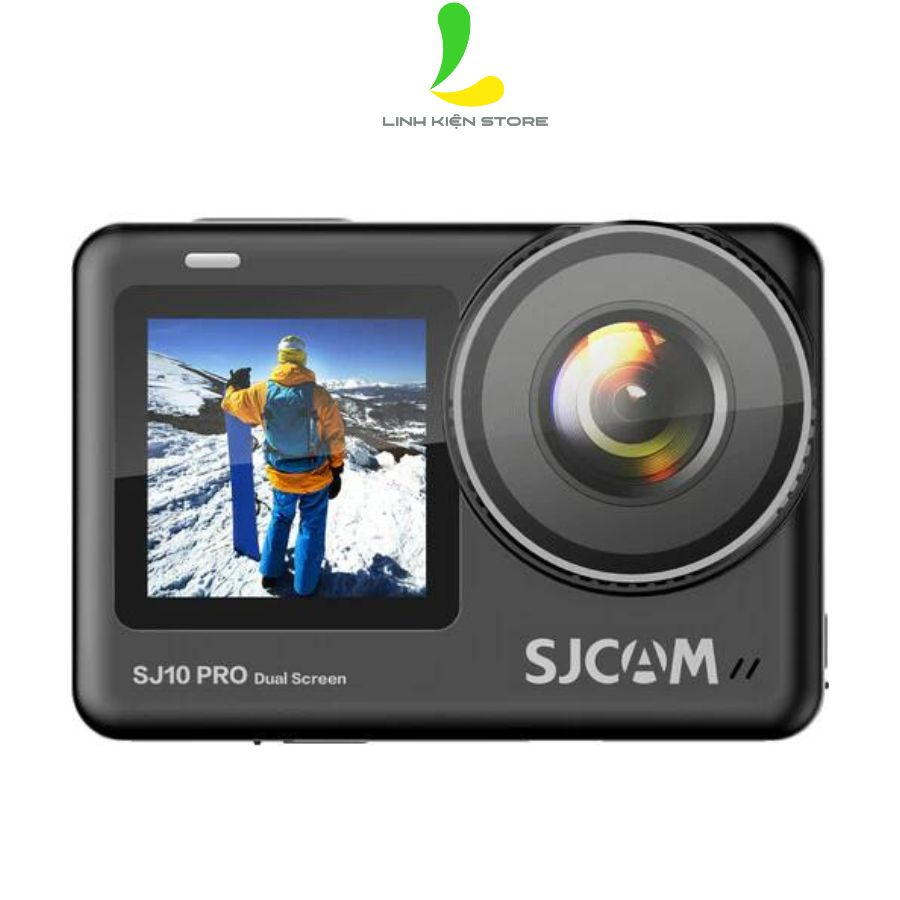 Camera hành trình SJCAM SJ10 Pro Dual Screen - Máy quay hành động màn hình kép tích hợp cảm biến EIS đa hướng