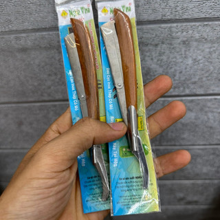 Dao cạo cán gỗ