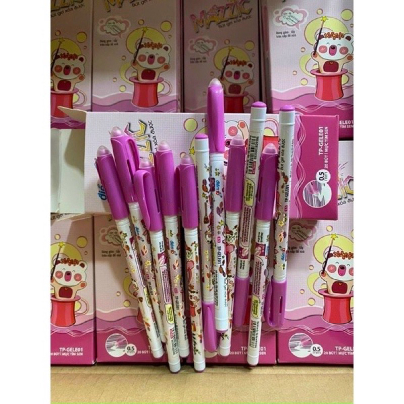 Bút Gel xoá được Mazzic ( hộp 20 cây)