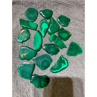 Malachite Slice - đá lông công dạng miếng sưu tầm cực xinh ạ | CADA DECOR