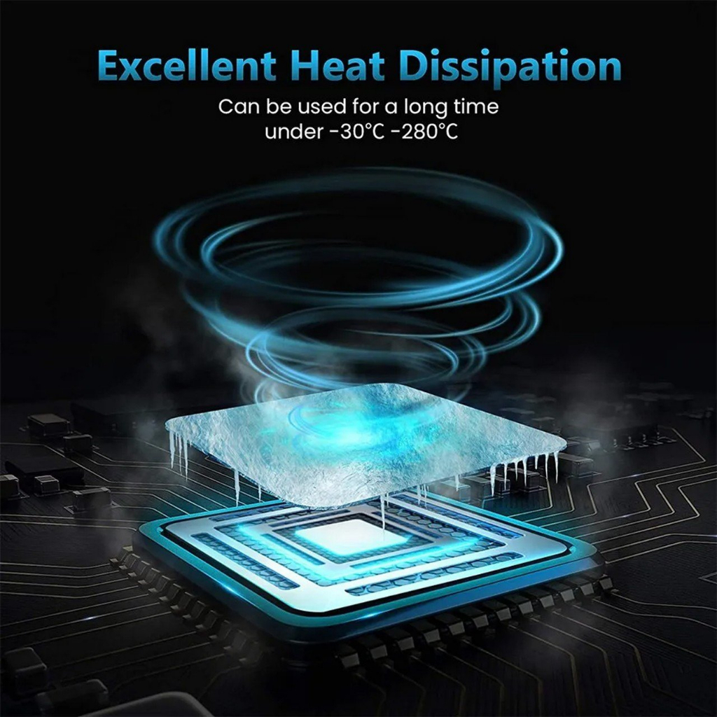 Keo tản nhiệt xi nhỏ làm mát cho CPU HY610 lam mát chíp  -Tuýp Vàng 1g -dc5004