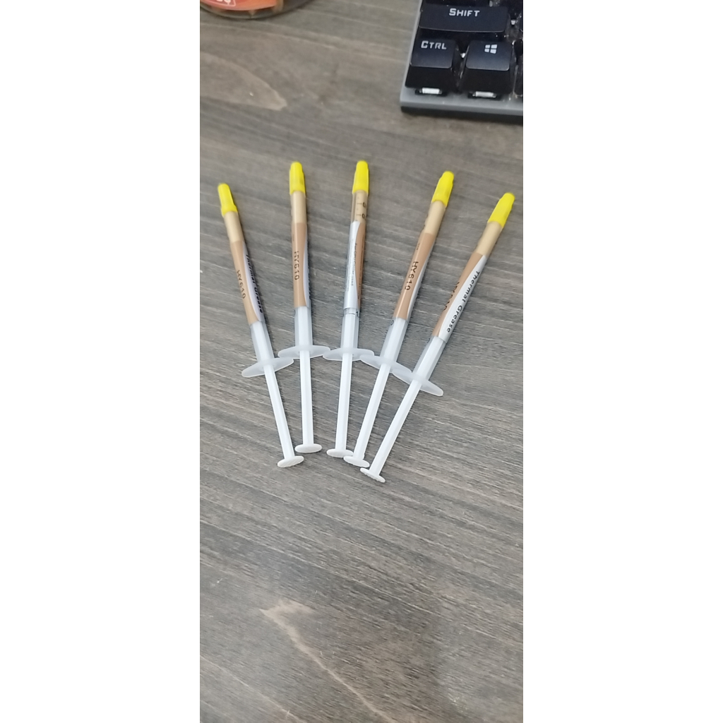 Keo tản nhiệt xi nhỏ làm mát cho CPU HY610 lam mát chíp  -Tuýp Vàng 1g -dc5004